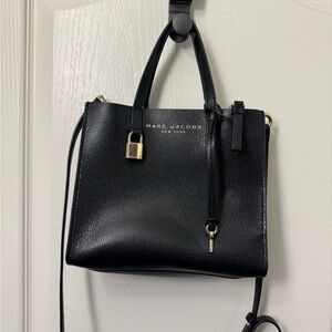 Marc Jacobs Black Leather Shoulder Bag